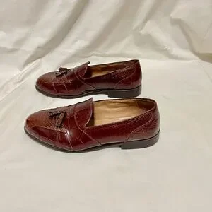 Stacy Adams | Shoes | Stacy Adams Snake Skin Tassle Slip On  display picture 1